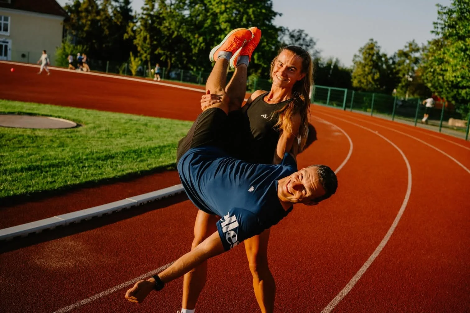 Trening na bieżni